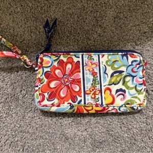 Vera Bradley Floral Wristlet Wallet